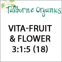 Talborne Organics Vita-fruit & Flower 3:1:5 (18) 5kg bag