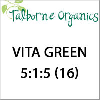Talborne Organics Vita Green 5:1:5 (16) 5kg bag